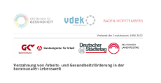 Verzahnung von Arbeits- und Gesundheitsförderung in der kommunalen Lebenswelt - Sonderausgabe Juni 2022