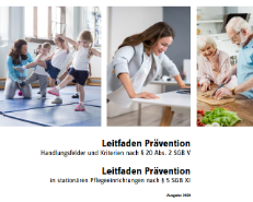 Titelblatt des Leitfaden Prävention Titelblatt des Leitfaden Prävention
