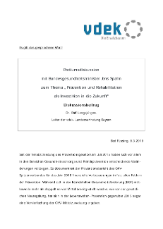 Podiumsdiskussion mit Bundesgesundheitsminister Jens Spahn zum Thema „Prävention und Rehabilitation als Investition in die Zukunft“, Bad Füssing, 8.3.2019