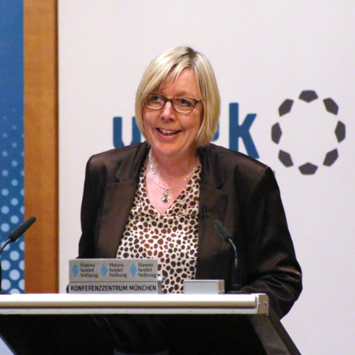 Ulrike Elsner beim Pflegeforum