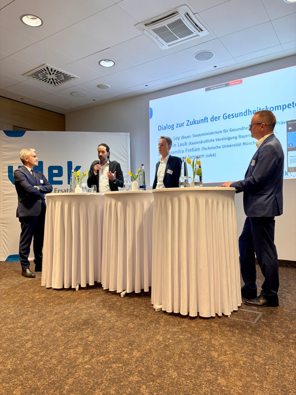 Dialogrunde zur Zukunft der Gesundheitskompetenz