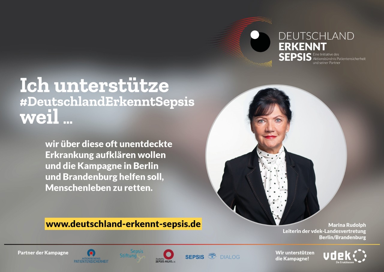 LV BER/BRA Unterstützer Sepsis-Kampagne LV BER/BRA Unterstützer Sepsis-Kampagne