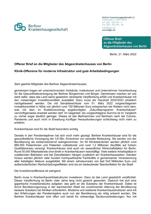 Microsoft Word - Offener Brief zu Krankenhausinvestitionen im Haushalt an MdA_end.docx