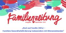 Cover Familienzeitung Kind und Familie Ausgabe September 2021
