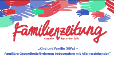 Cover Familienzeitung Kind und Familie Ausgabe September 2021 Cover Familienzeitung Kind und Familie Ausgabe September 2021