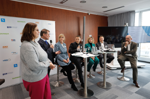 Diskussionsrunde beim vdek-NetzwerkTalk