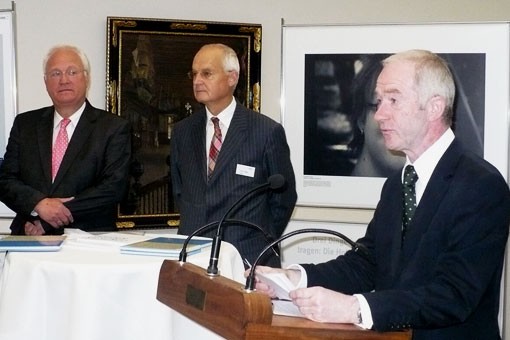 Drei Redner der Er&ouml;ffnung: Christian Zahn, Karl Nagel und Manfred Wigger (v. links)