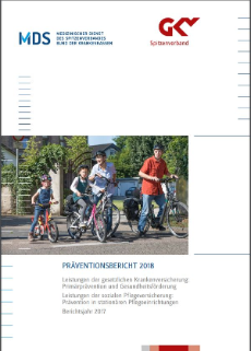 Cover Präventionsbericht 2018 Cover Präventionsbericht 2018