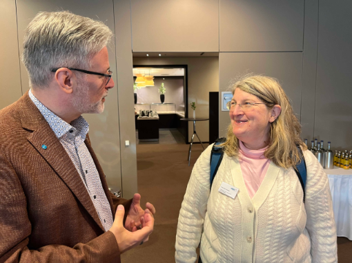 Angeregte Gespräche am Fluss 2025