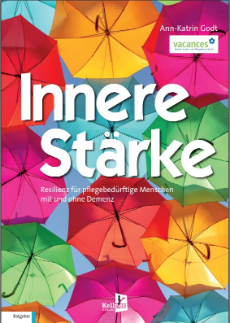 Buchcover "Innere Stärke" - bunte Regenschirme