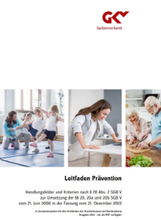 Titelbild Leitfaden Prävention von 2022