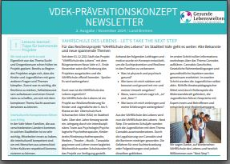 Cover des 2. Newsletter Prävention Bremen