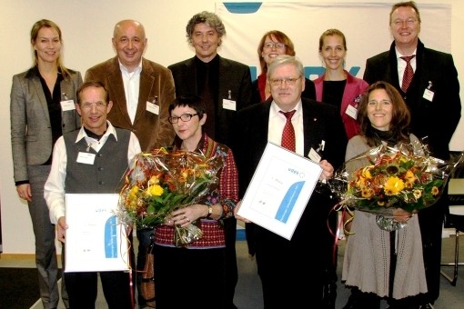 Gruppenfoto der Preistr&auml;ger des Selbsthilfepreises