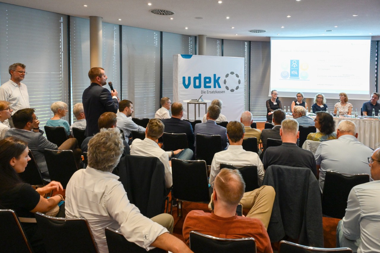 Angeregte Debatte mit Fragen aus dem Publikum