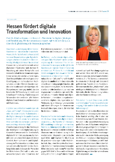 ersatzkasse report. Hessen 3_2020_Interview mit Prof. Dr. Kristina Sinemus
