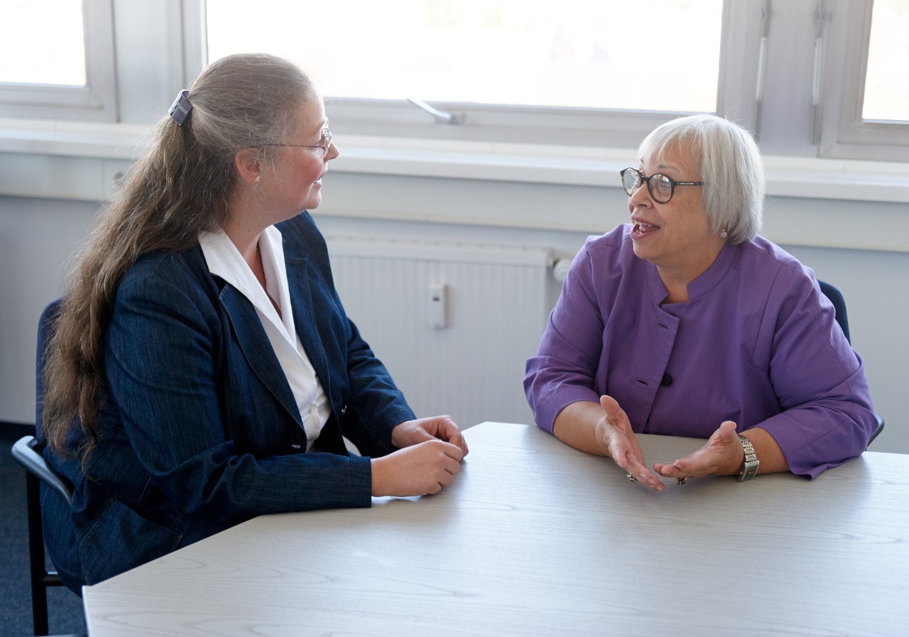 Im Gespräch: Claudia Ackermann und Phyllis C. Borzi Im Gespräch: Claudia Ackermann und Phyllis C. Borzi