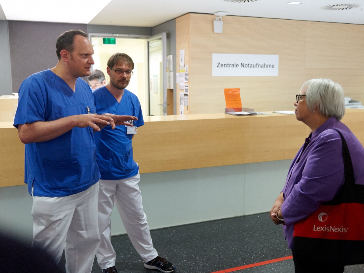 Study visit: Einblick in den Arbeitsablauf der Zentralen Notaufnahme Study visit: Einblick in den Arbeitsablauf der Zentralen Notaufnahme