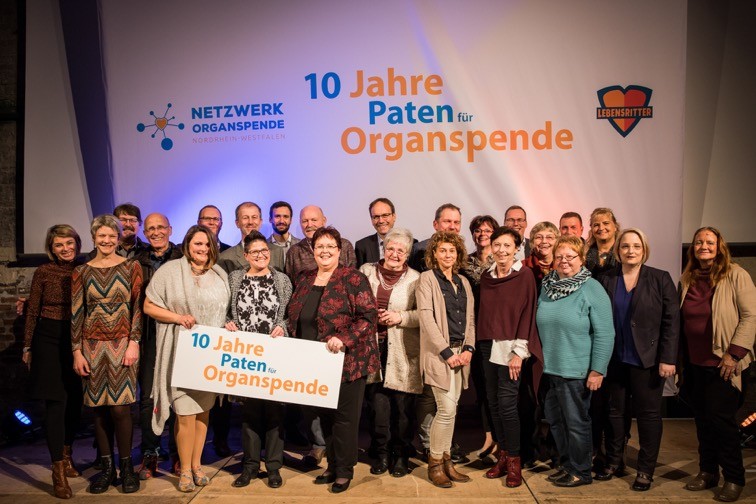 Die Patinnen und Paten erhielten viel Beifall f&uuml;r ihr ehrenamtliches Engagement