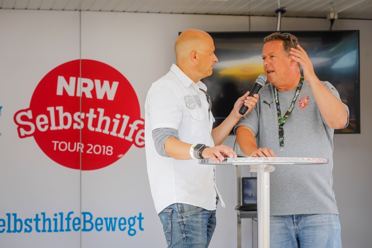 Einer der Gespr&auml;chspartner: Torsten Heim bekannt aus der TV Sendung &quot;Toto und Harry&quot;