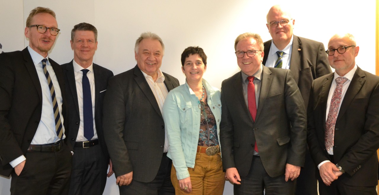 LA Mitglieder NRW mit Dr. Windhorst und Dr. Schwarzenauer (Ärztekammer WL), 18.3.19, vdek, Düsseldorf