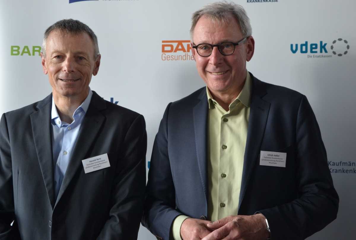 Harald Netz und Ulrich Adler (beide TK)