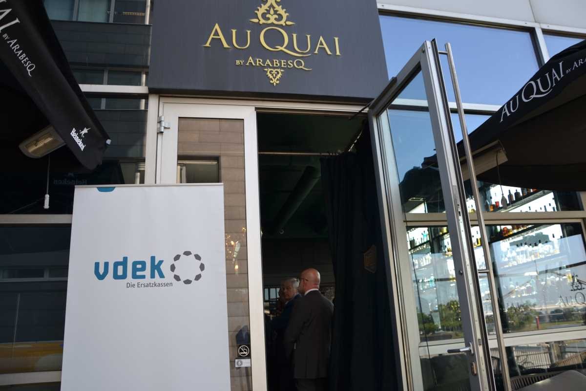 Eingang Au Quai