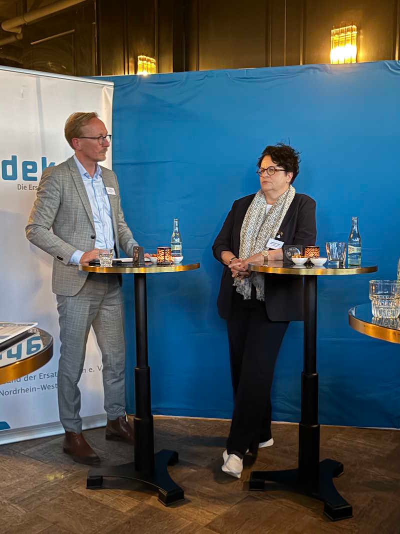 Dirk Ruiss und Elisabeth Disteldorf