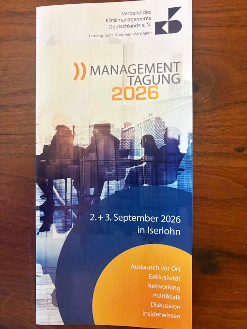 Flyer zur Managementtagung 2026