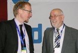 Dirk Ruiss (vdek) im Gespr&auml;ch mit Hans Bender (stellv. Vorsitzender des DAK-Verwaltungsrates)
