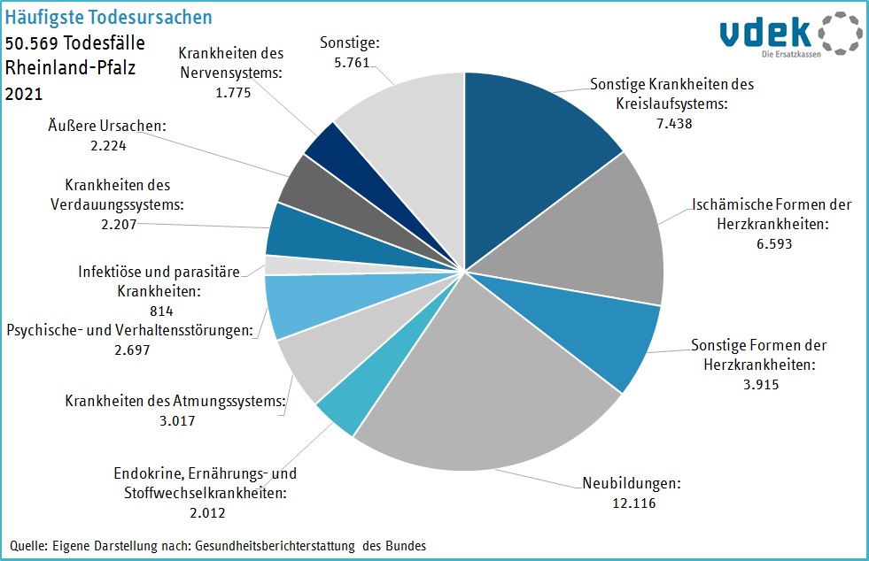 LV RP Basisdaten 2023 - Haeufigste Todesursachen LV RP Basisdaten 2023 - Haeufigste Todesursachen