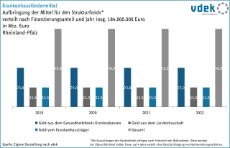 vdek Basisdaten Rheinland-Pfalz 2024 - Krankenhausfoerdermittel Strukturfonds