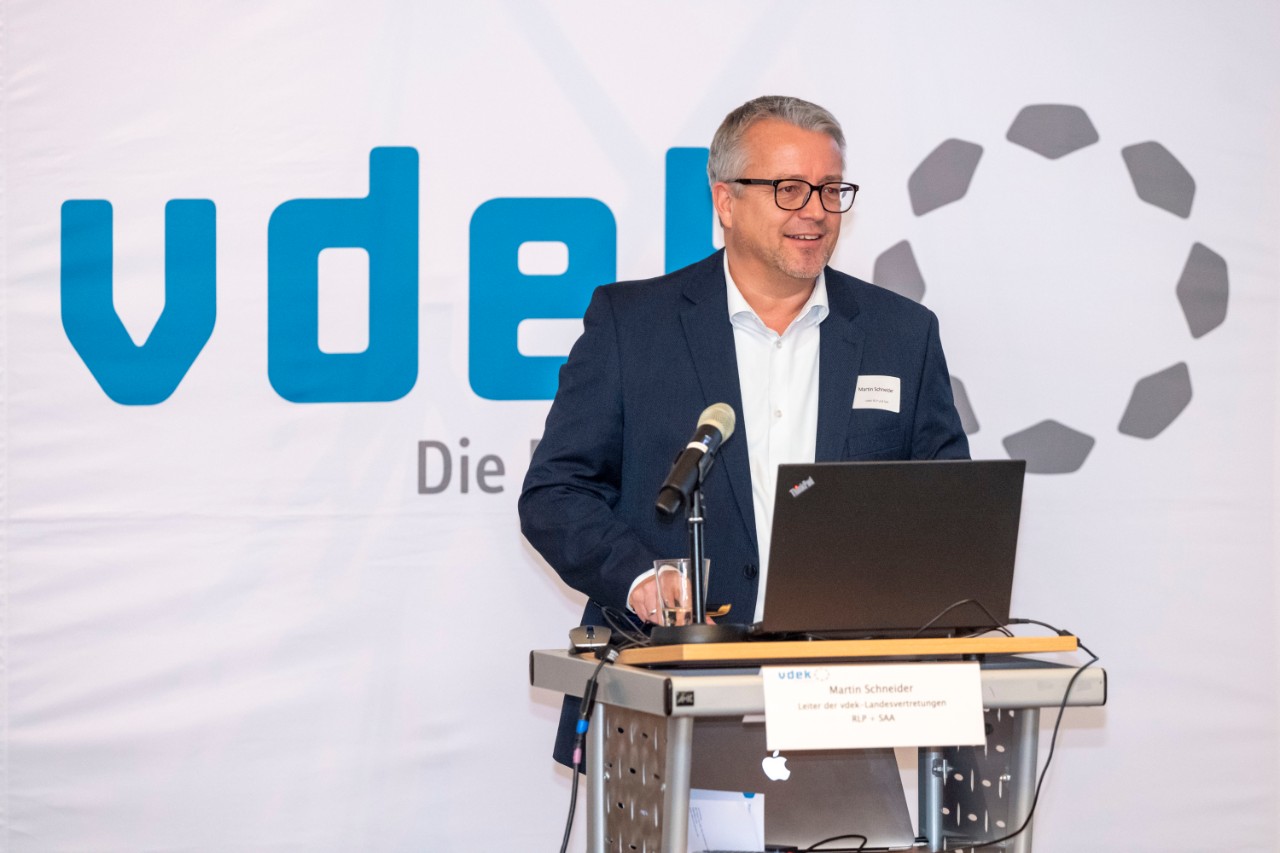 Martin Schneider, Leiter der vdek-Landesvertretungen Rheinland-Pfalz und Saarland