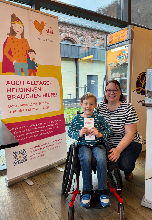 Frau Kirchmayer bei einer Veranstaltung