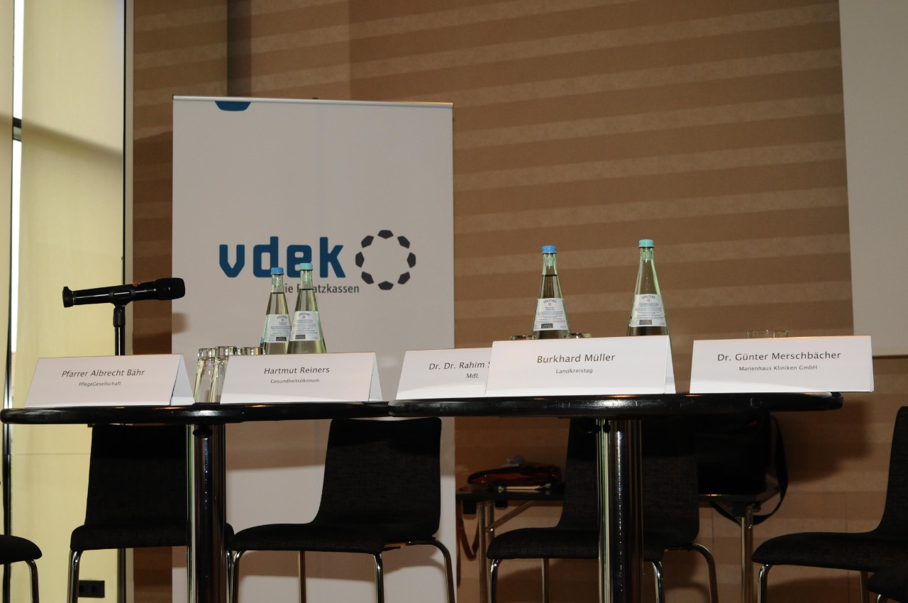 Ersatzkassenforum 2014: Das Podium