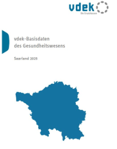 vdek-Basisdaten für das Gesundheitswesen Saarland 2025
