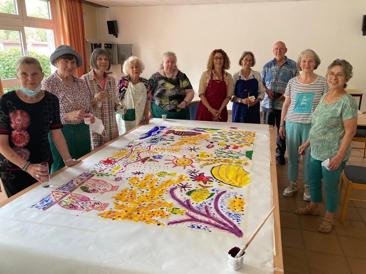 Gesund bleiben in Molschd Kunstgruppe