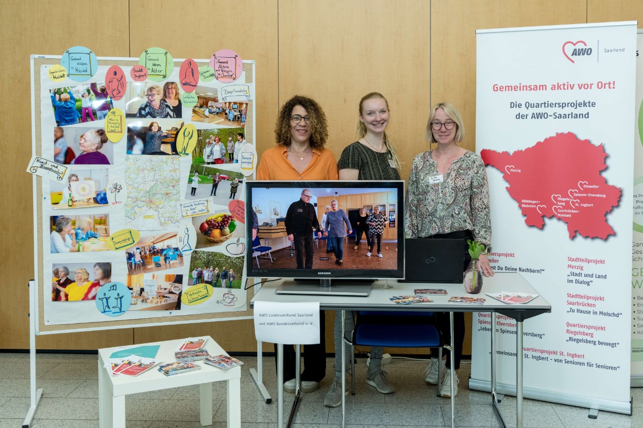 AWO Landesverband Saarland und AWO Bundesverband Stand