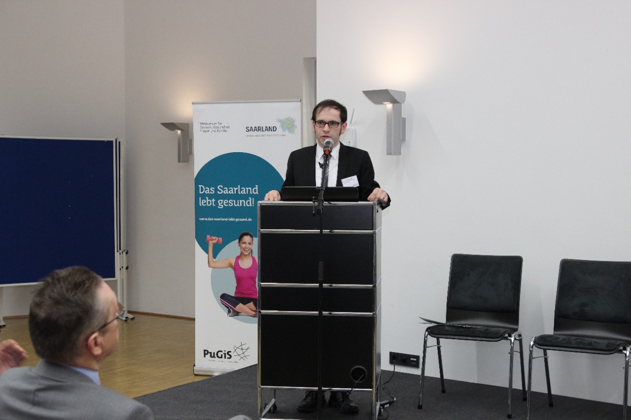 Impulsreferat Dr. J&ouml;rg Rech, Ministerium f&uuml;r Soziales, Gesundheit, Frauen und Familie
