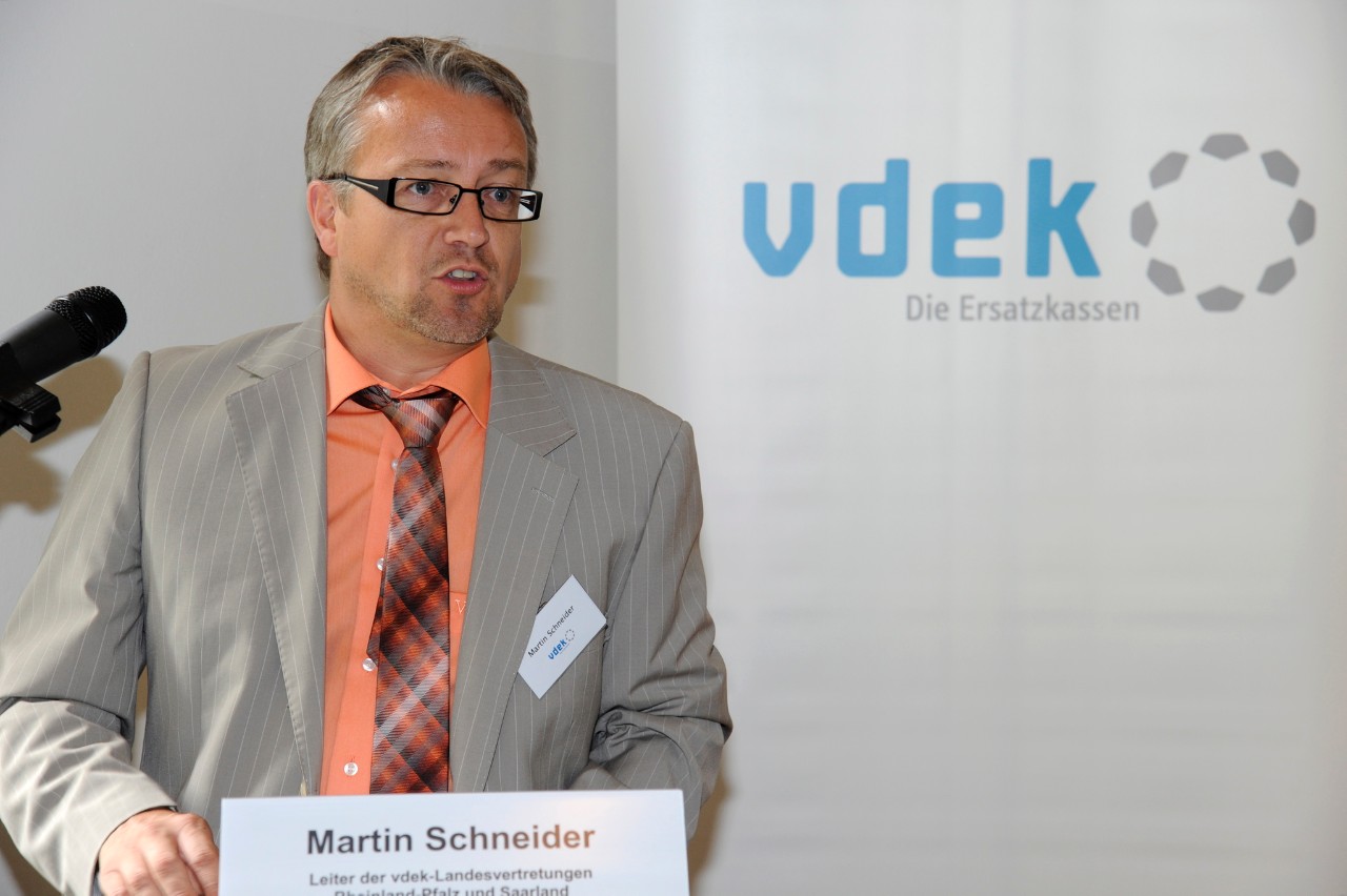 Martin Schneider, Leiter der vdek-Landesvertretung Saarland
