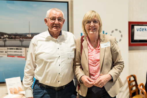 Ulrike Elsner mit Peter Duchene