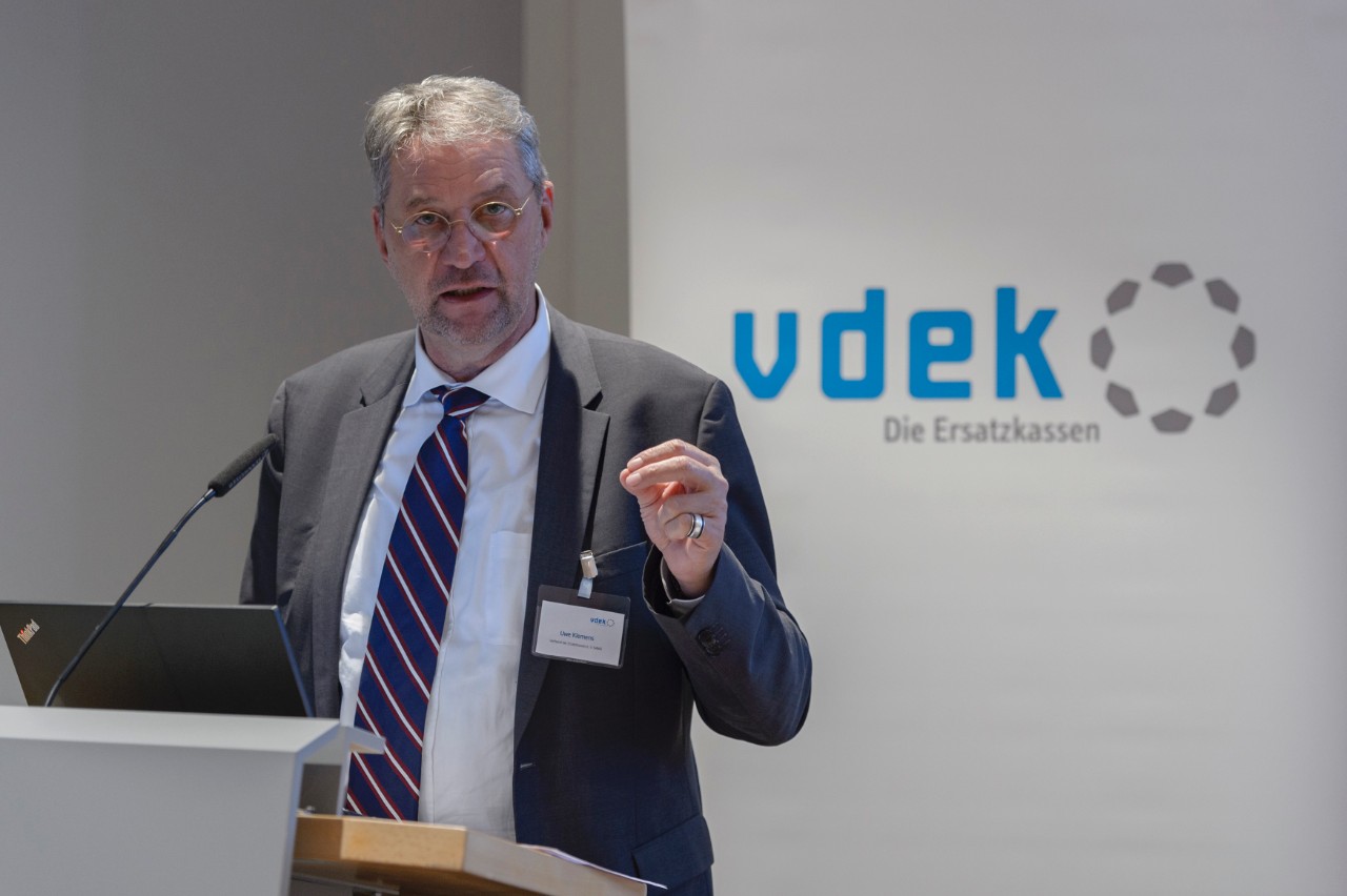 Uwe Klemens, Vorsitzender des vdek benennt die Herausforderungen und Aufgaben f&uuml;r die Gesundheitspolitik nach der Wahl