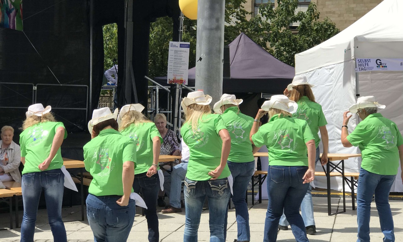 Fibro-Line-Dance-Gruppe der Rheuma-Liga Saar, AG Kirkel