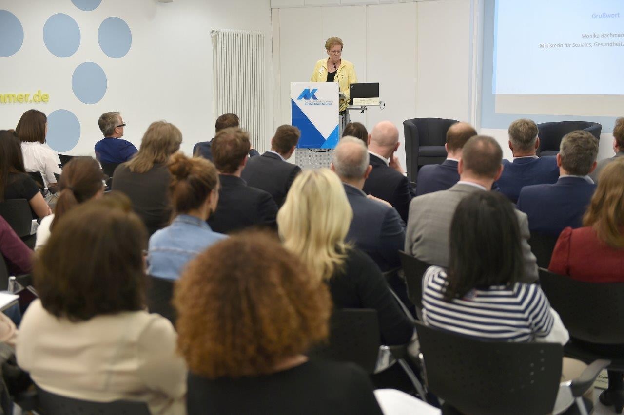 Gru&szlig;wort Monika Bachmann, Ministerin f&uuml;r Soziales, Gesundheit, Frauen und Familie