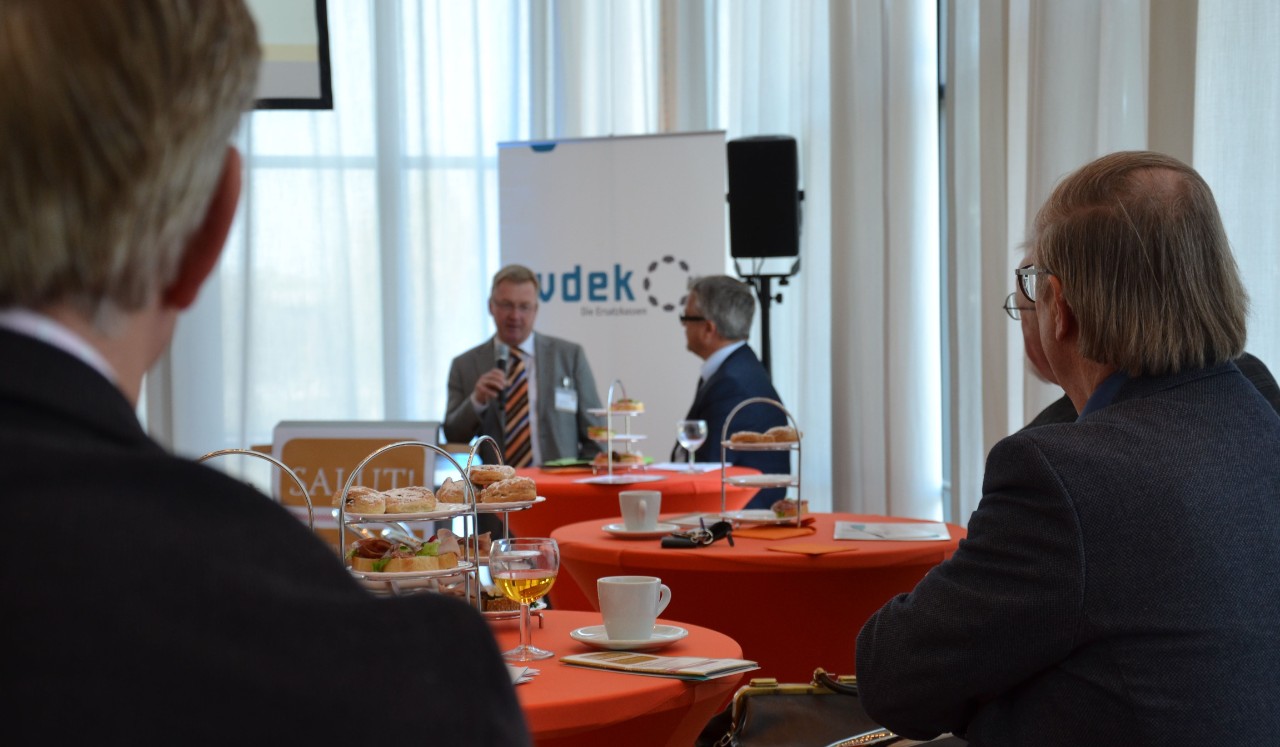 vdek-Pflegebrunch im Rahmen des SALUT!-Kongresses 2019 vdek-Pflegebrunch im Rahmen des SALUT!-Kongresses 2019