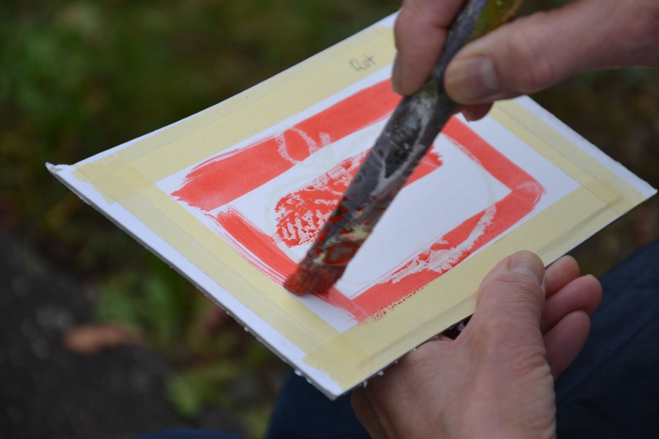 Mit Kunst und Biographiearbeit sollen die Malstatter lernen sich zu entspannen