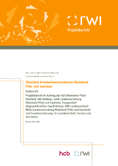 Überblick Krankenhausstrukturen Rheinland-Pfalz und Saarland