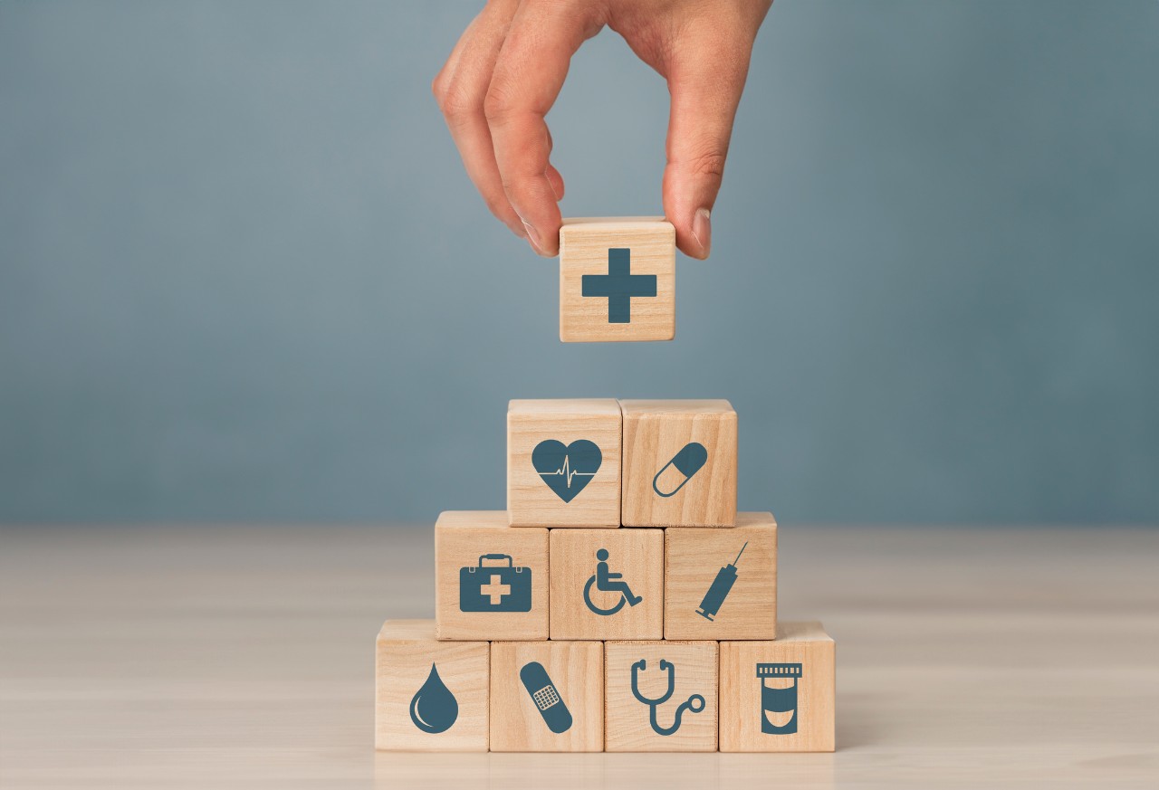 Würfel Medizin Gesundheit Hand