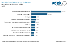 vdek-Basisdaten LVSAC Sachsen Todesursachen