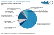 Basisdaten Sachsen Gesundheitsausgaben Ausgabenträger