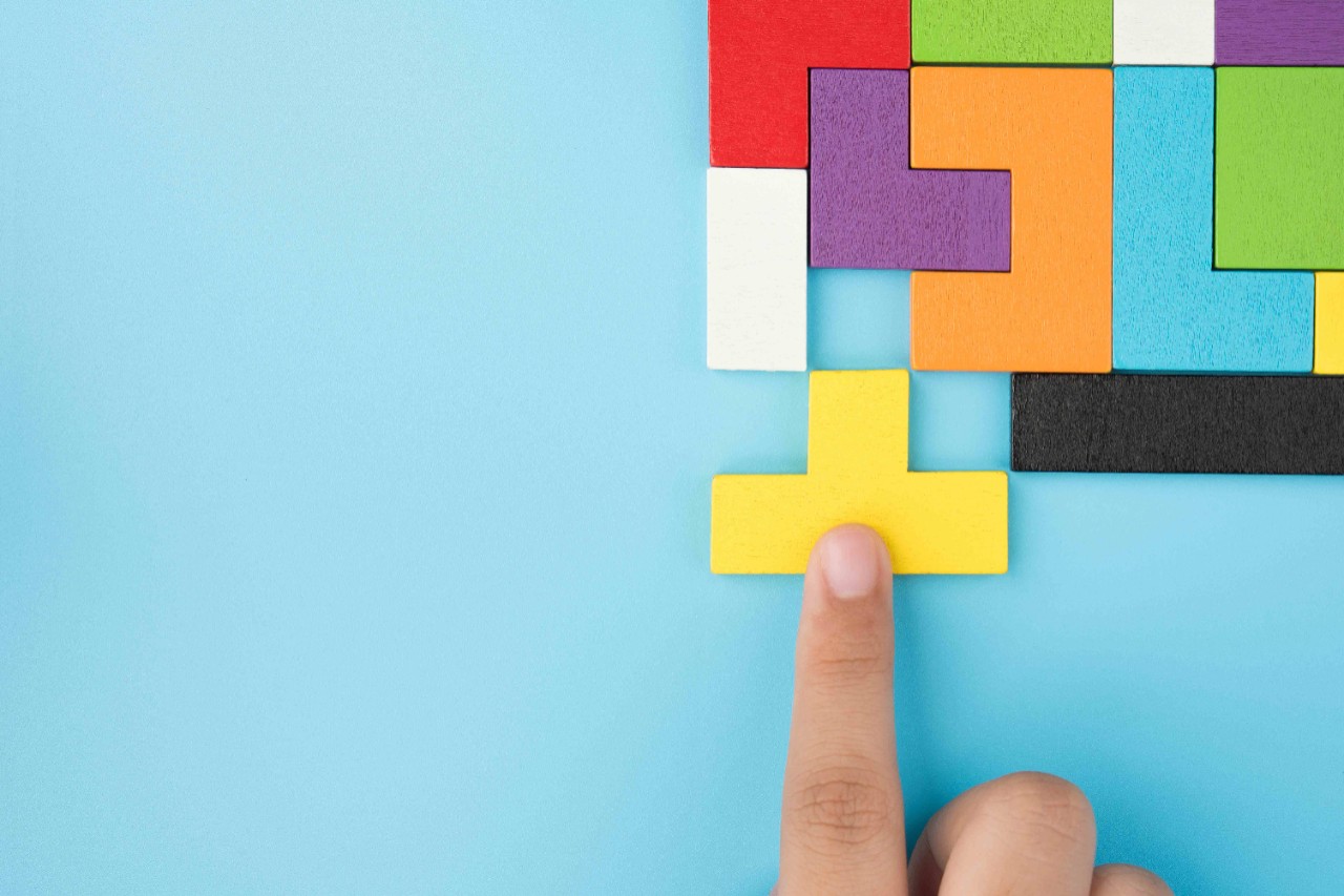 Puzzle bunt